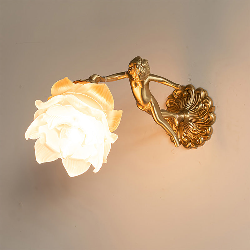 Arque Glass Rose Wall Lamp - Neutralighting