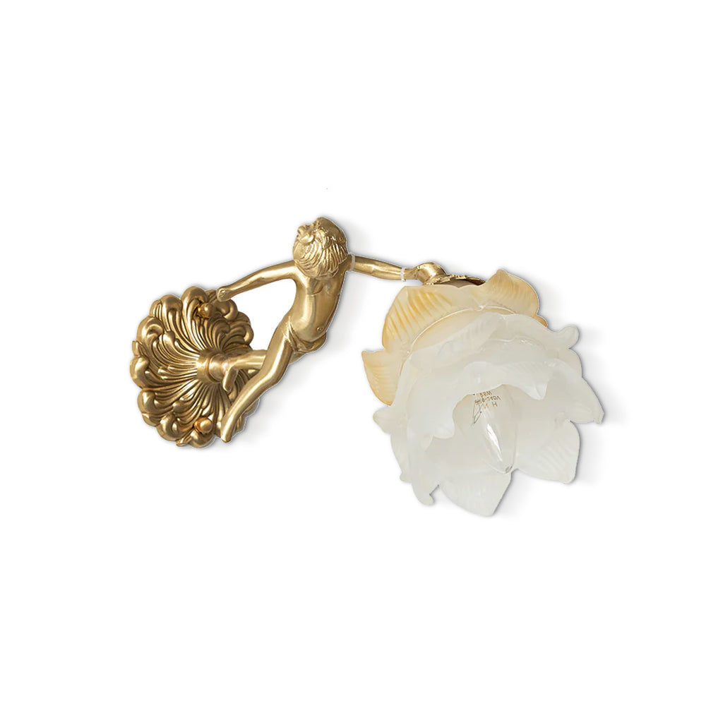 Arque Glass Rose Wall Lamp - Neutralighting