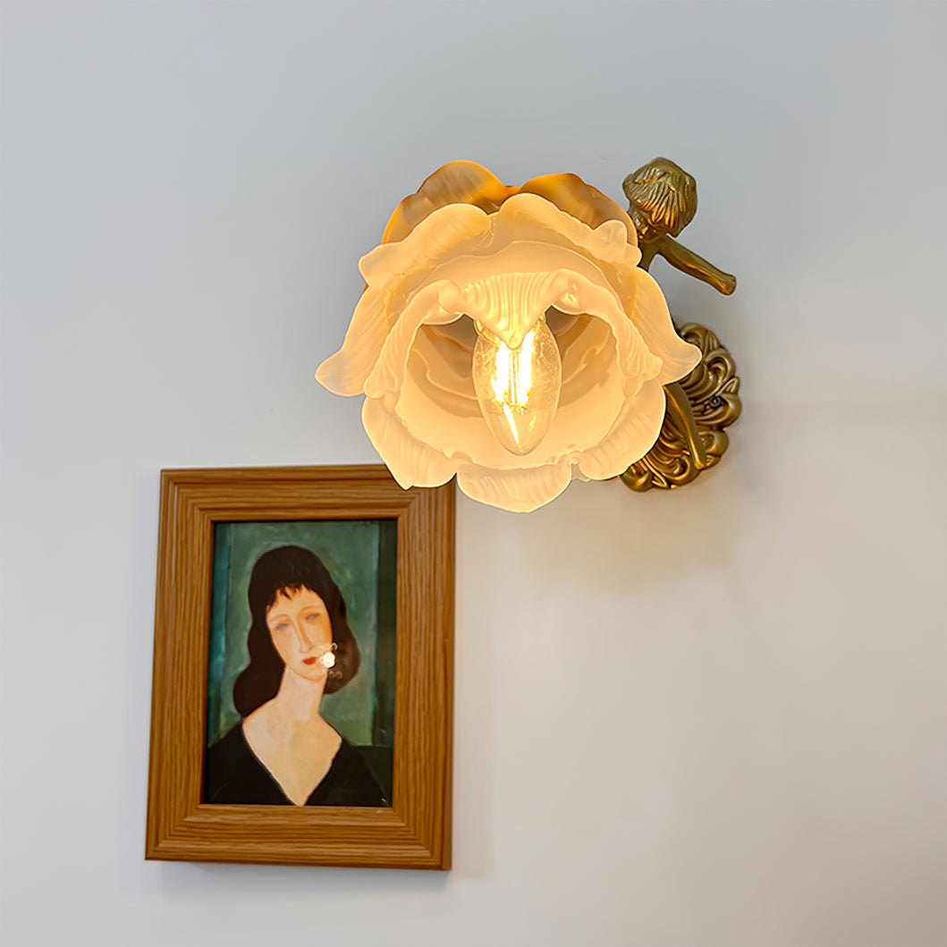 Arque Glass Rose Wall Lamp - Neutralighting