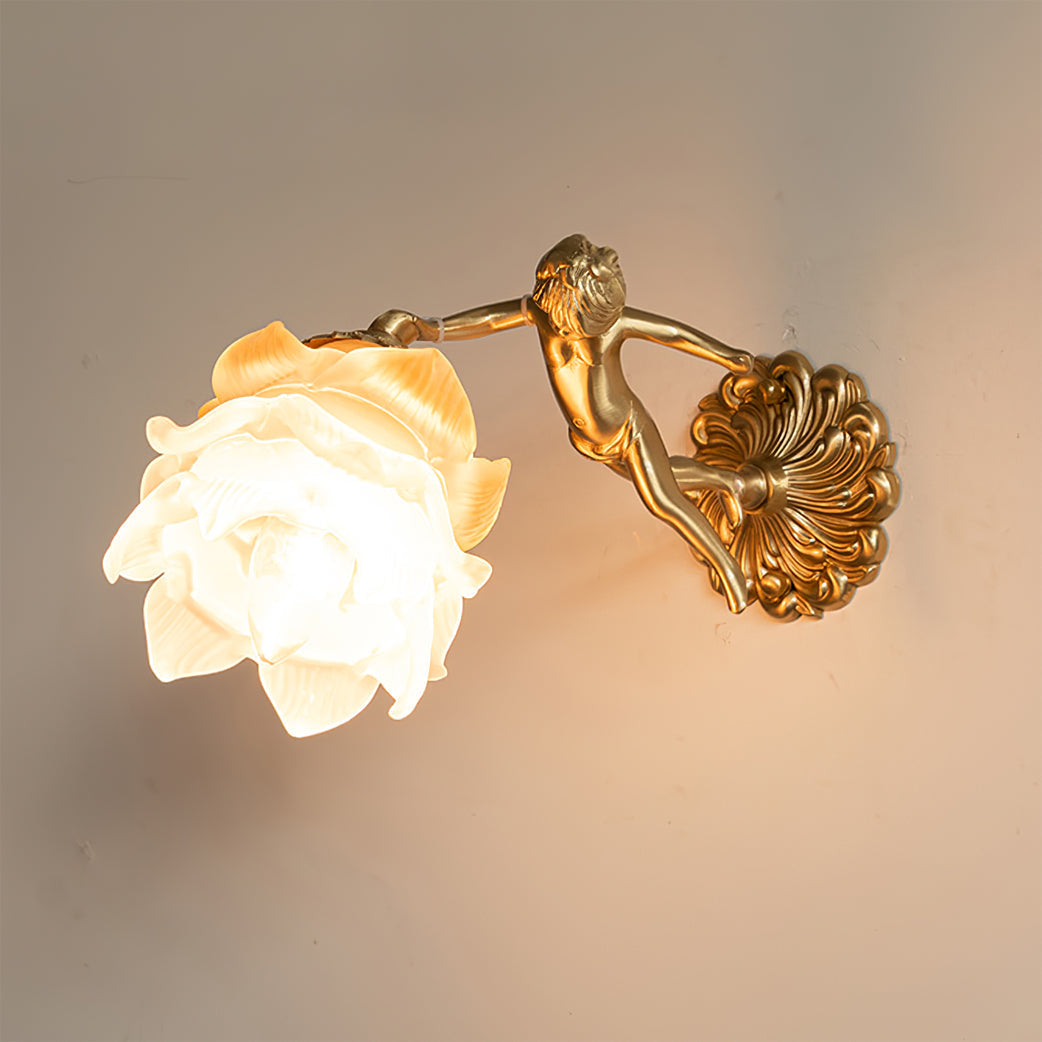 Arque Glass Rose Wall Lamp - Neutralighting