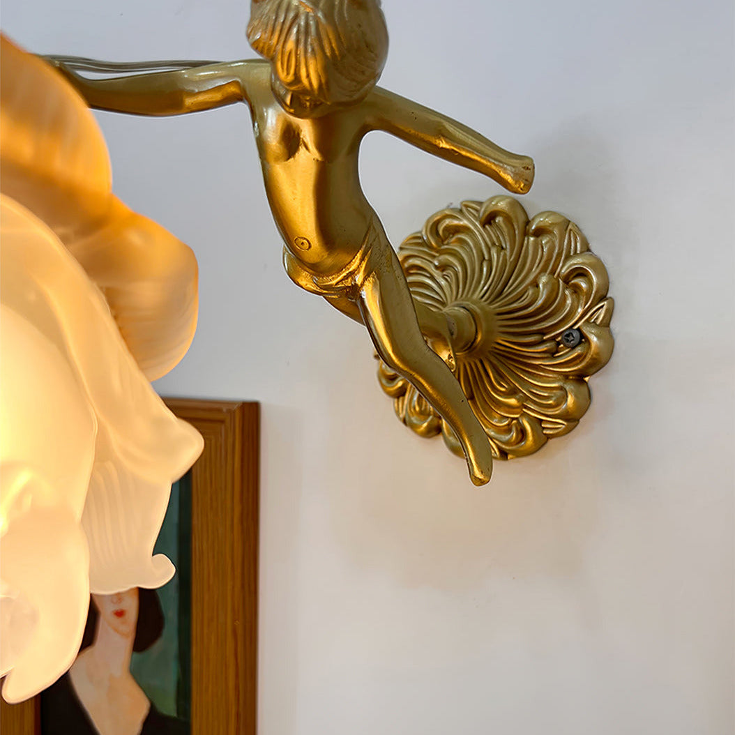 Arque Glass Rose Wall Lamp - Neutralighting
