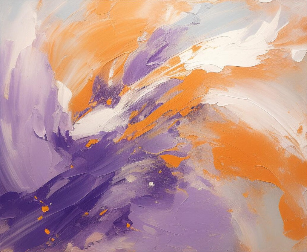 Wall Art Fluid Dynamic Swirls Abstract Energy