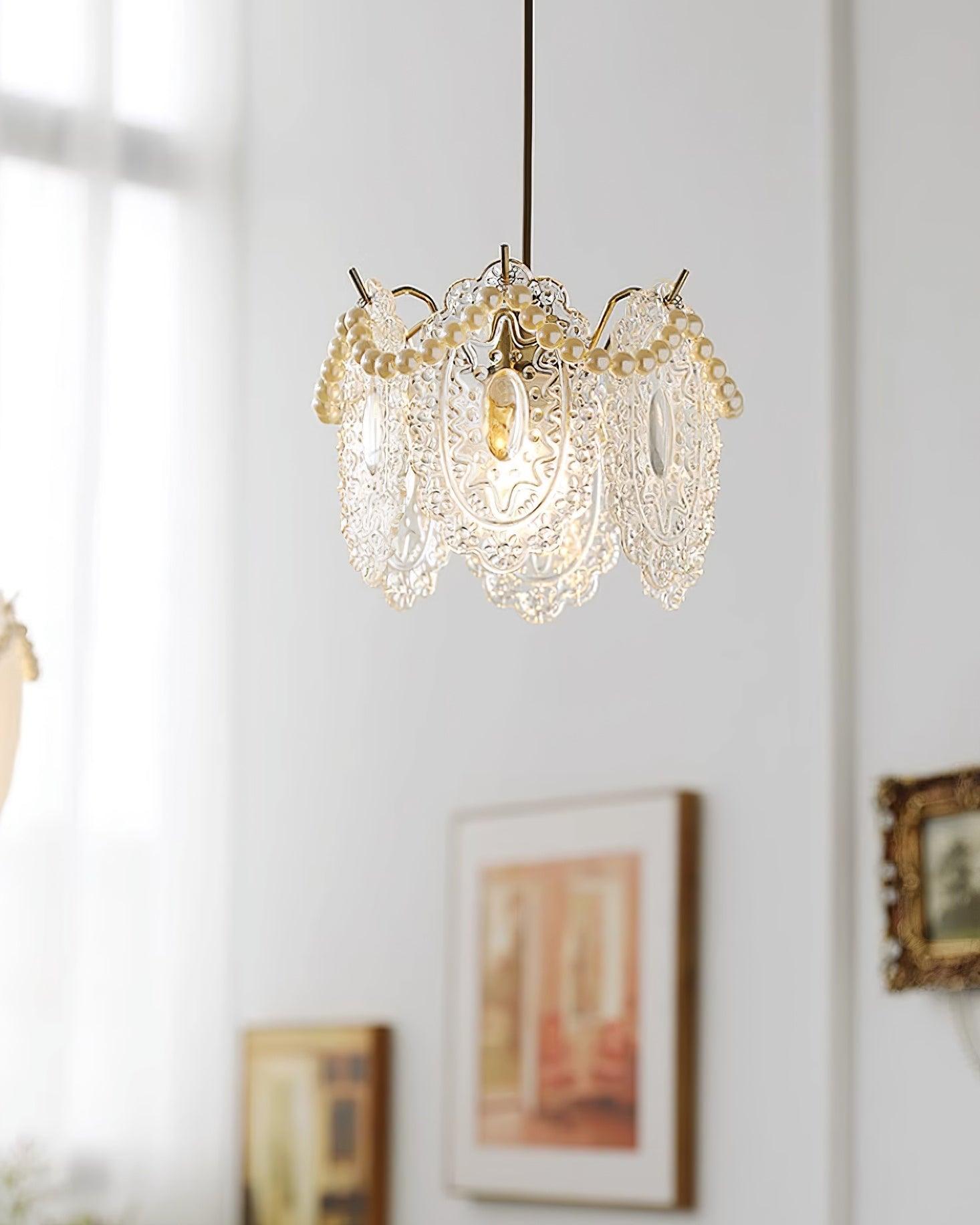 Elysia Glass Shade Pendant Light - Neutralighting