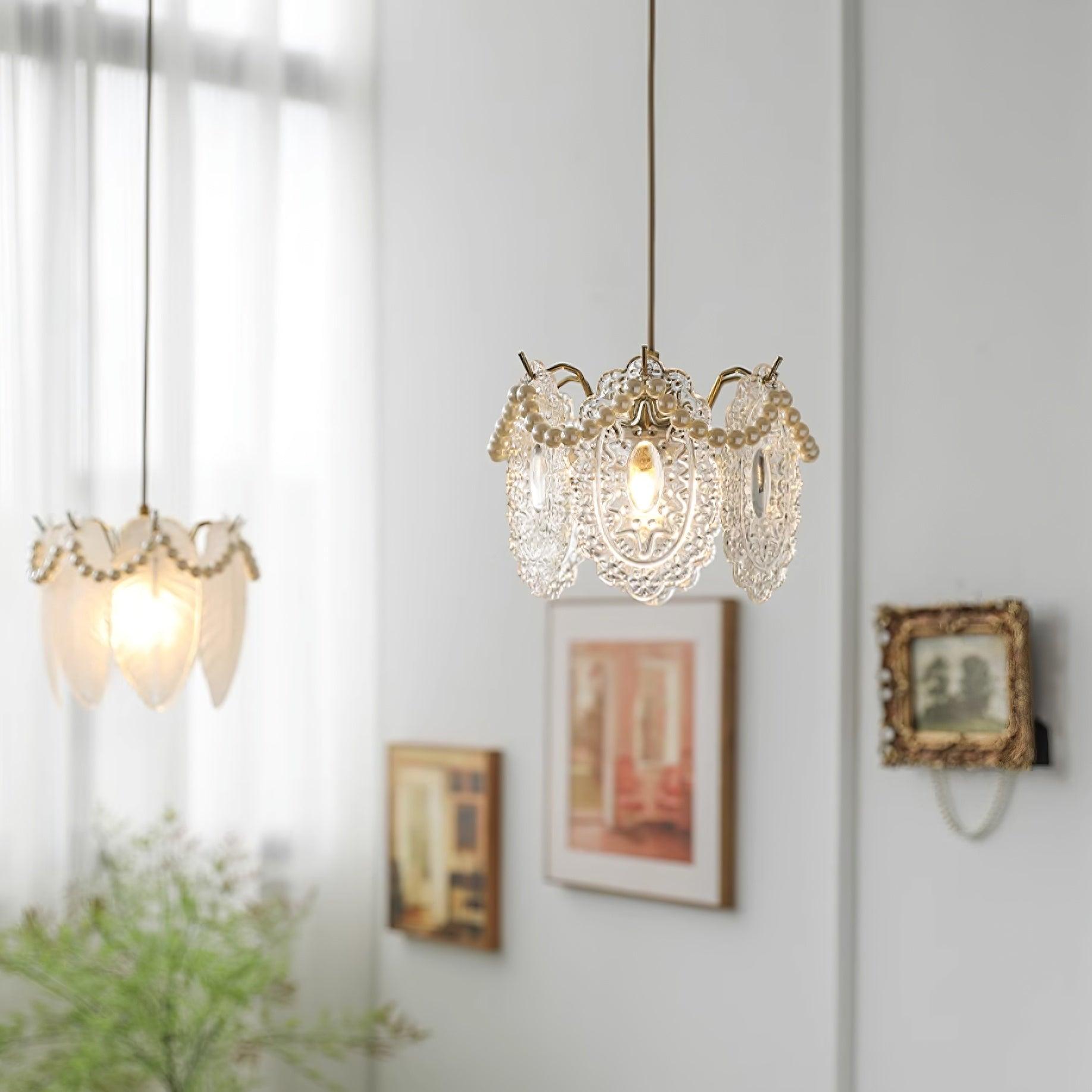 Elysia Glass Shade Pendant Light - Neutralighting