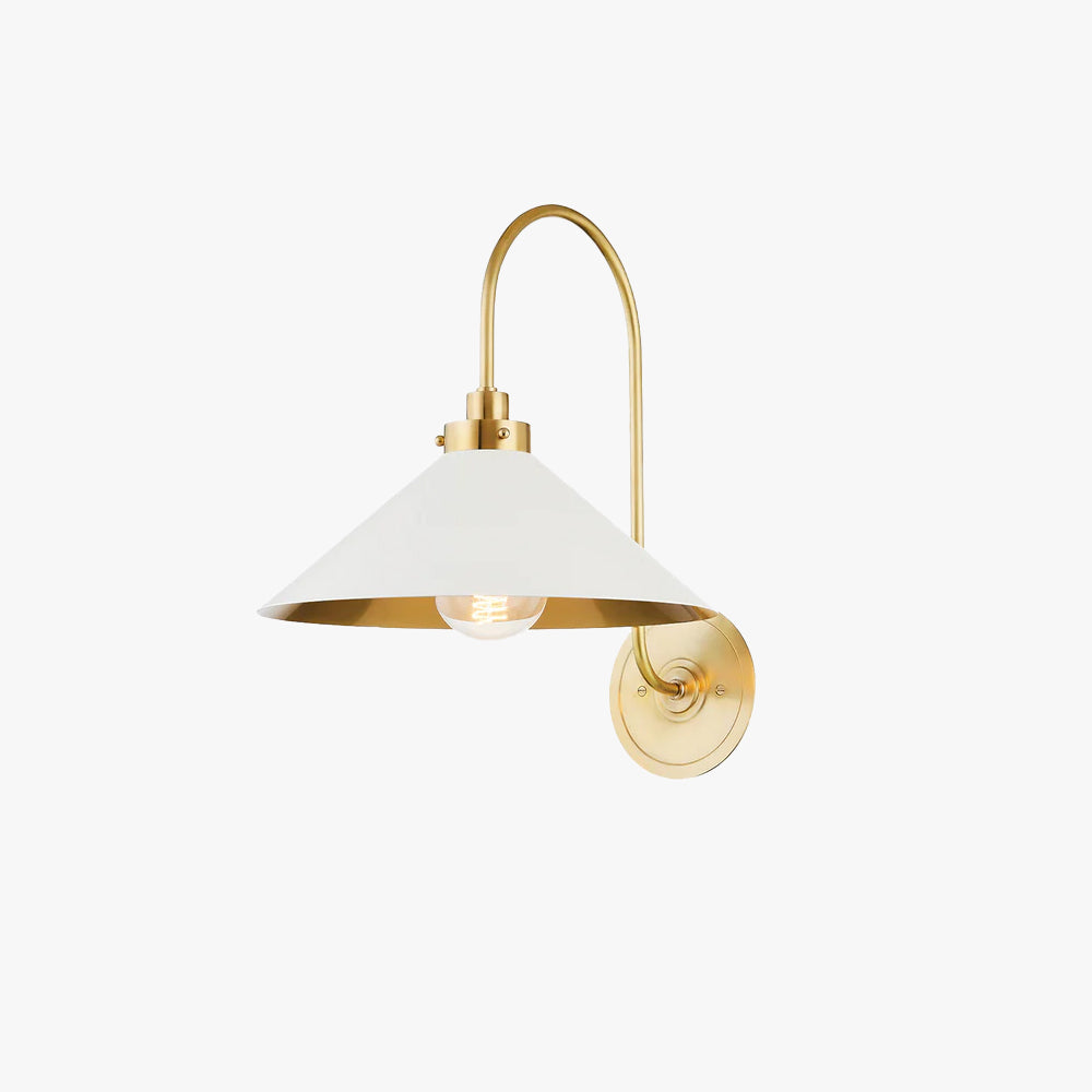 Helena Vintage Indoor Wall Lamp Brass - Neutralighting