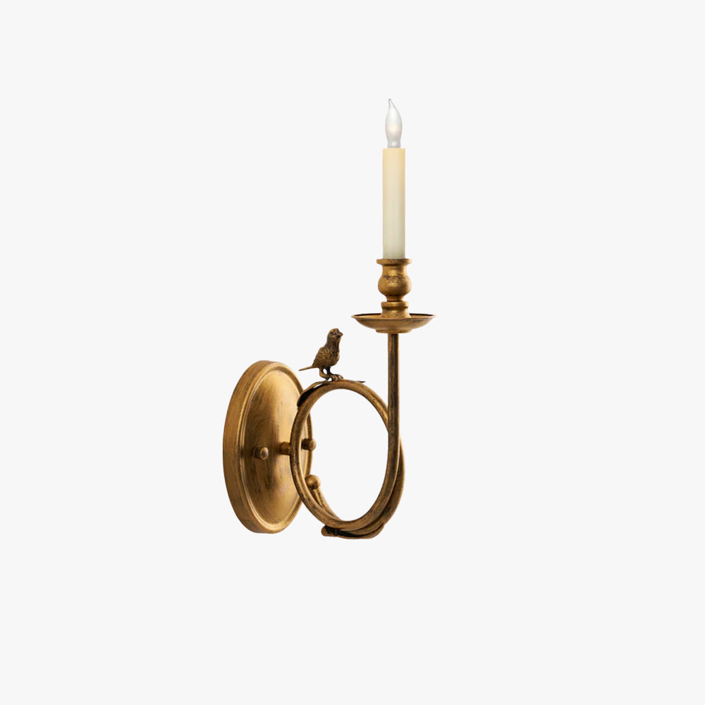 Amelo Vintage Bird Indoor Wall Sconce - Neutralighting