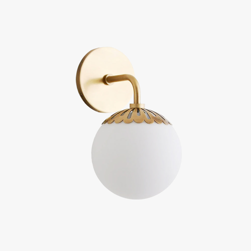 Valentina Globe Glass Wall Lamp - Neutralighting