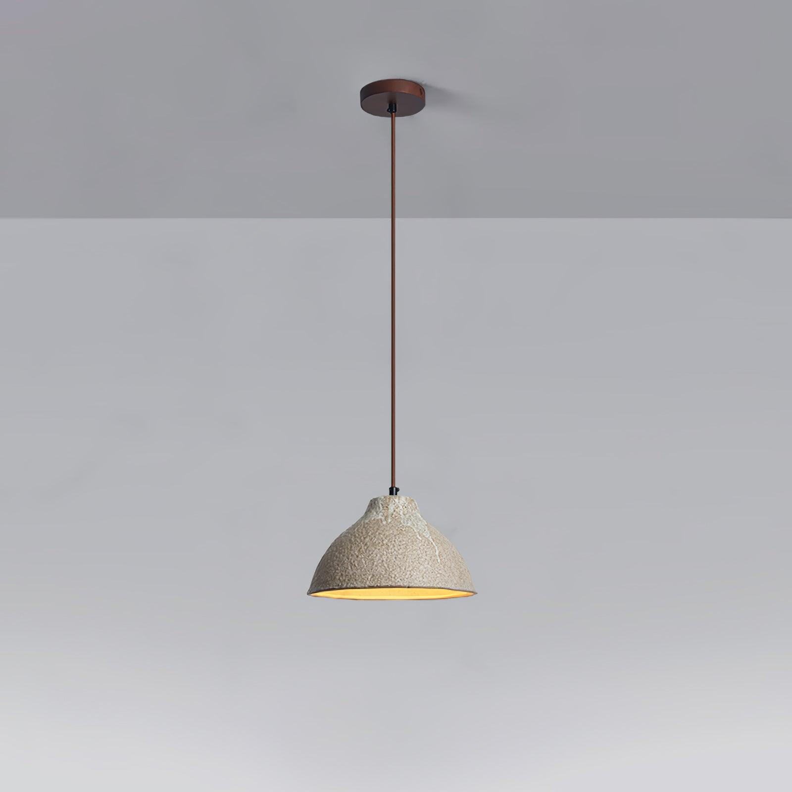 Maple Textured Ceramic Pendant Light - Neutralighting