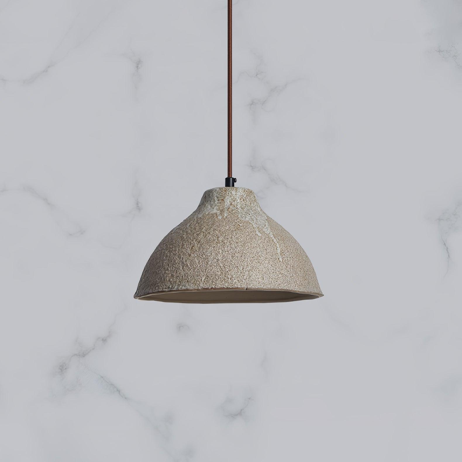 Maple Textured Ceramic Pendant Light - Neutralighting