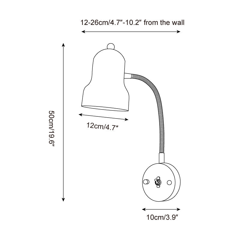 Feylo Red Wall Lamp - Neutralighting