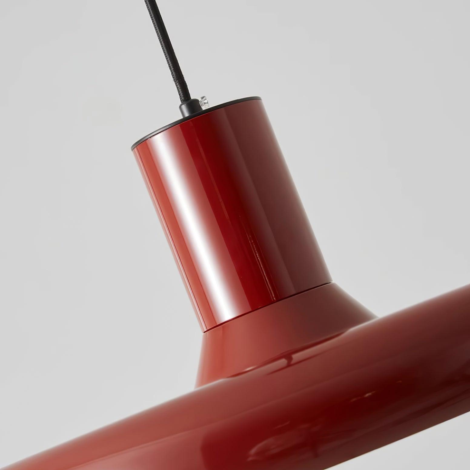Pendant Lamp Frisbee Red Industrial Contemporary - Neutralighting