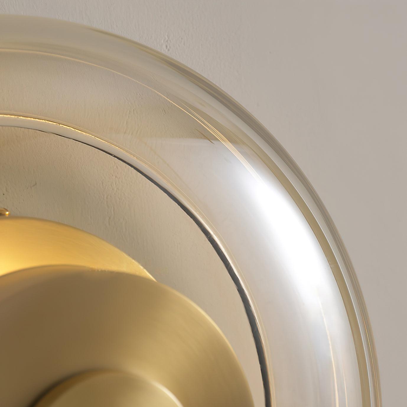 Elysso Brass Circular Wall Lamp - Neutralighting