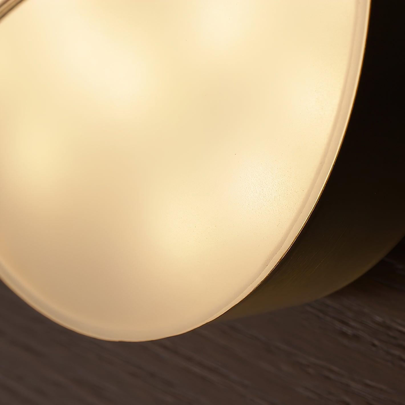 Elysso Brass Circular Wall Lamp - Neutralighting