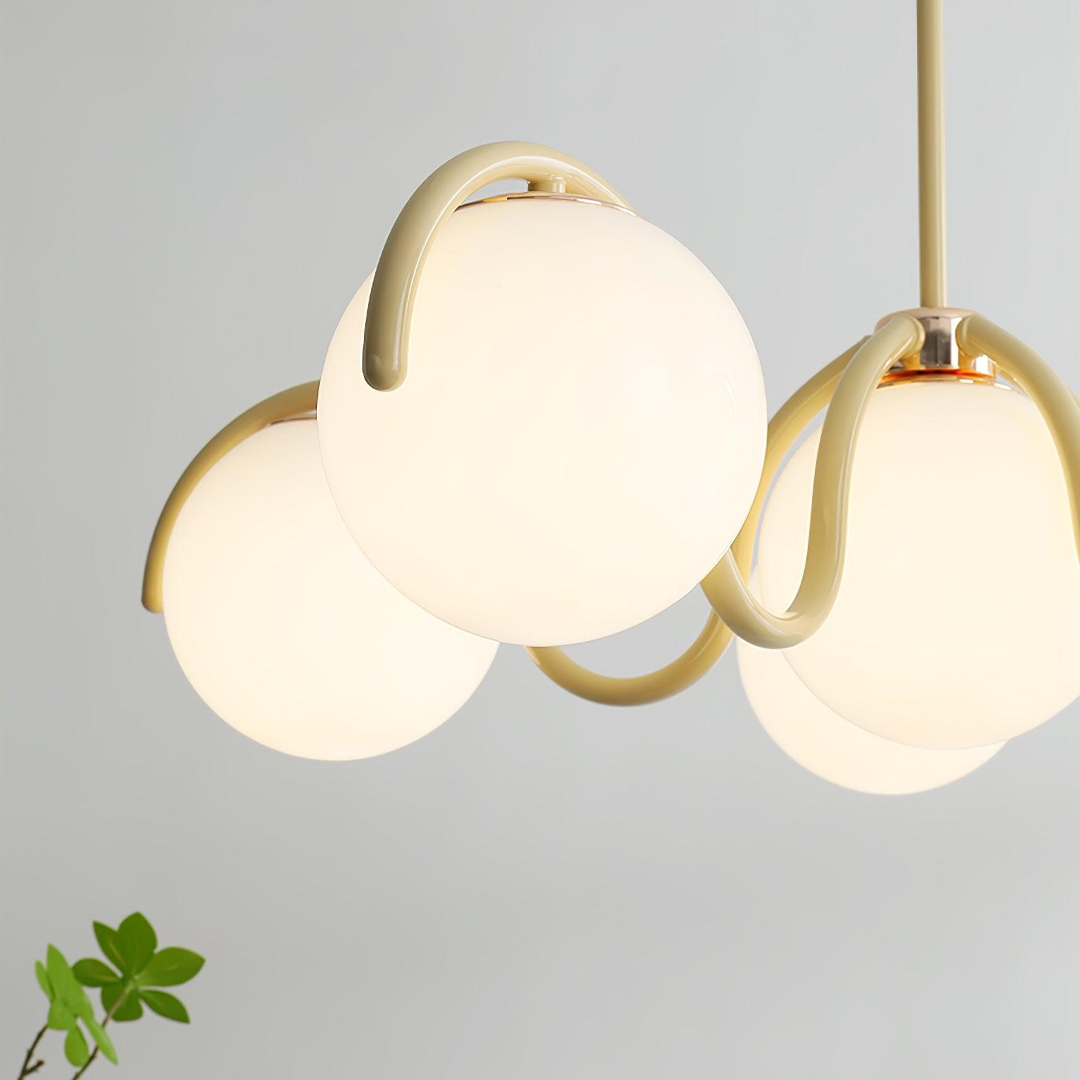 Wryn Curve Linear Chandelier - Neutralighting