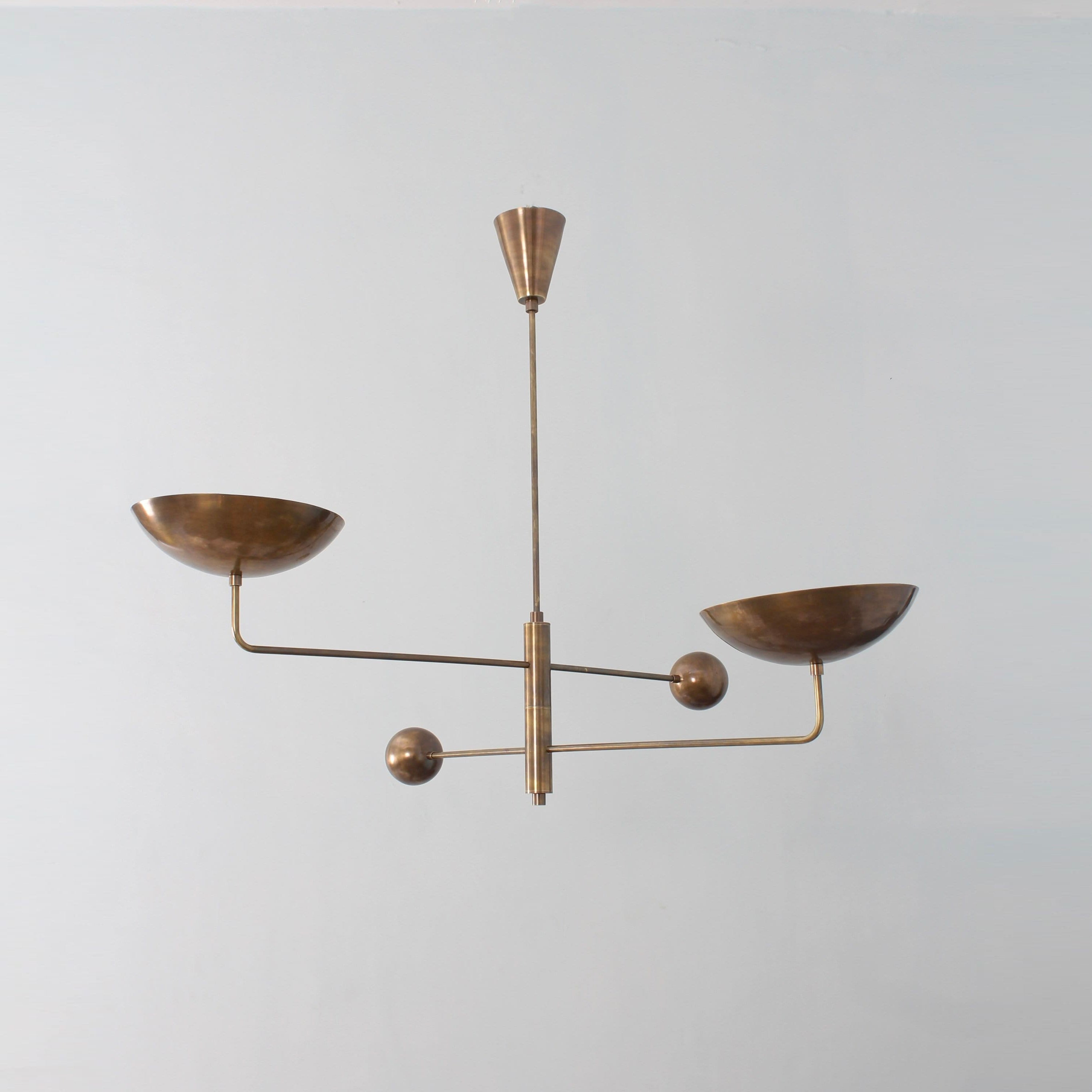 Stella Chandelier Sculptural Industrial - Neutralighting