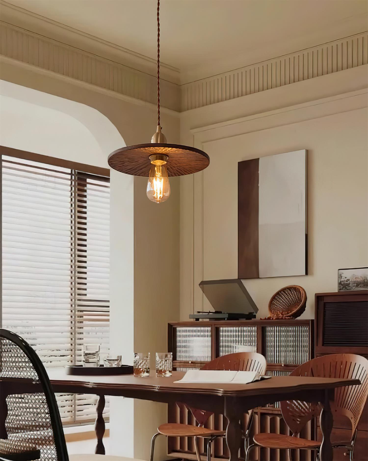 Rei Wood Pendant Lamp - Neutralighting