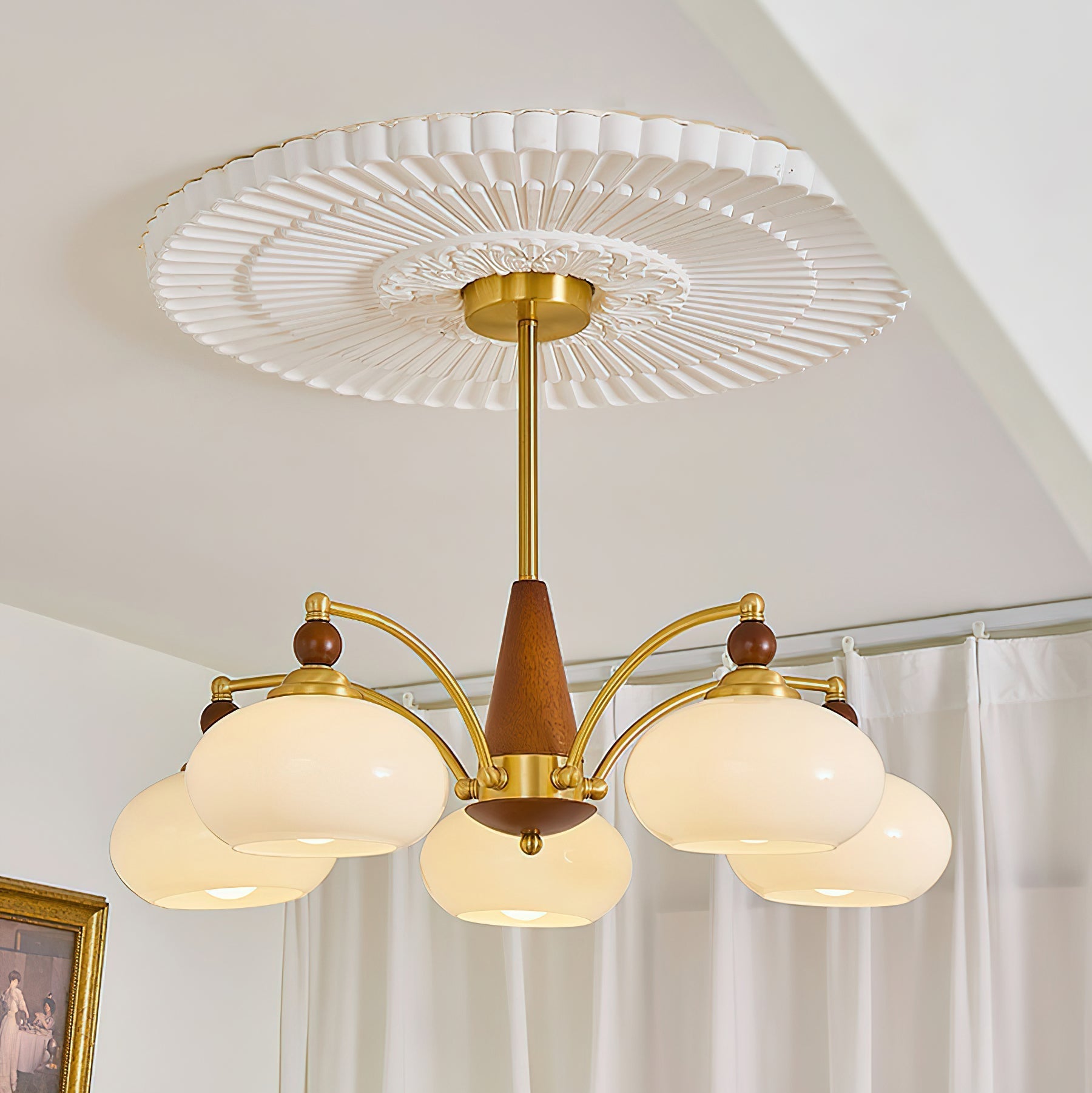 Charlotte Retro Chandelier Cluster