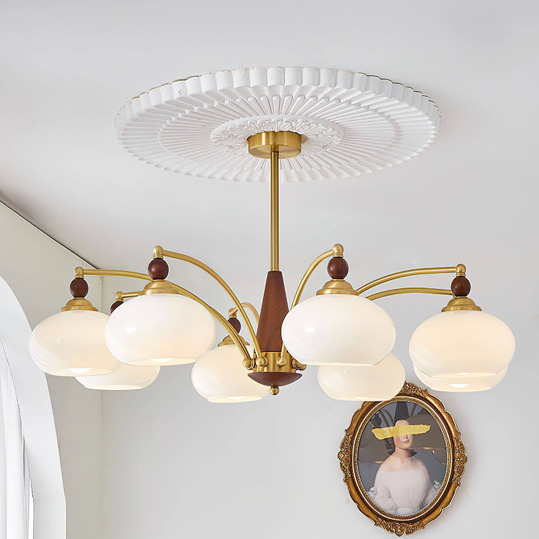 Charlotte Retro Chandelier Cluster