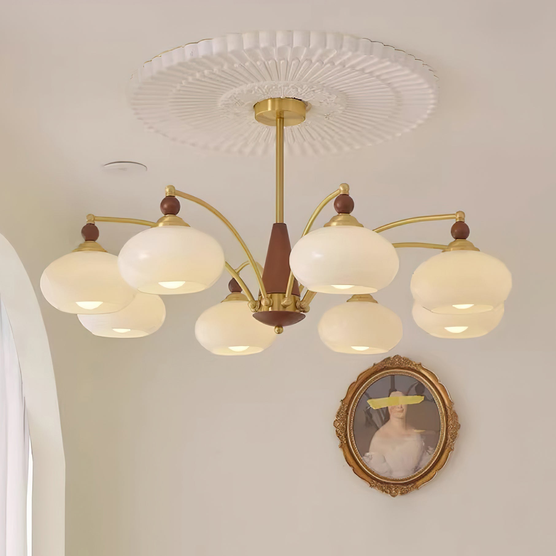 Charlotte Retro Chandelier Cluster