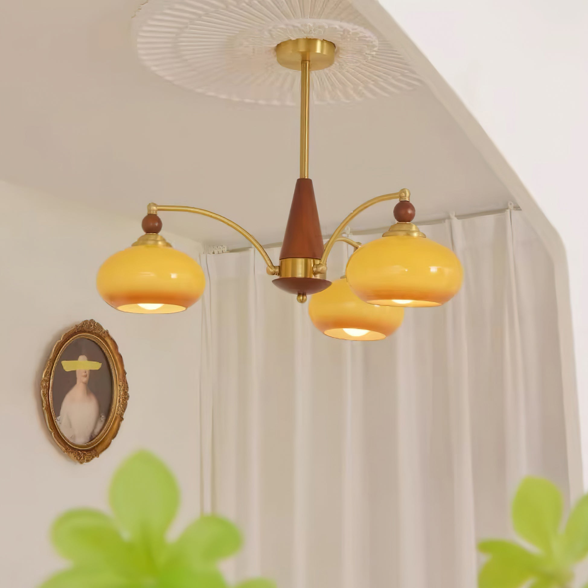 Charlotte Retro Chandelier Cluster