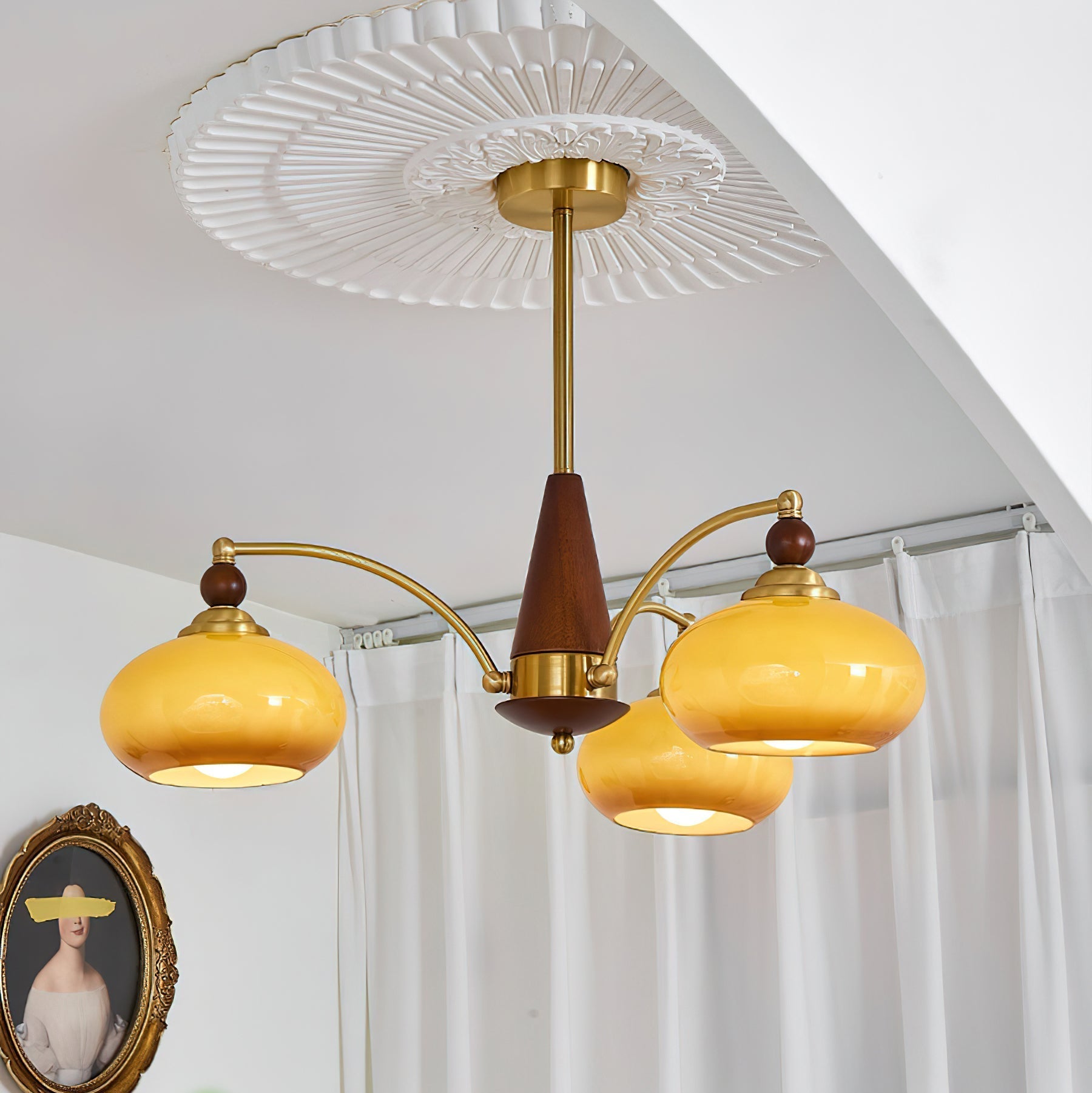 Charlotte Retro Chandelier Cluster