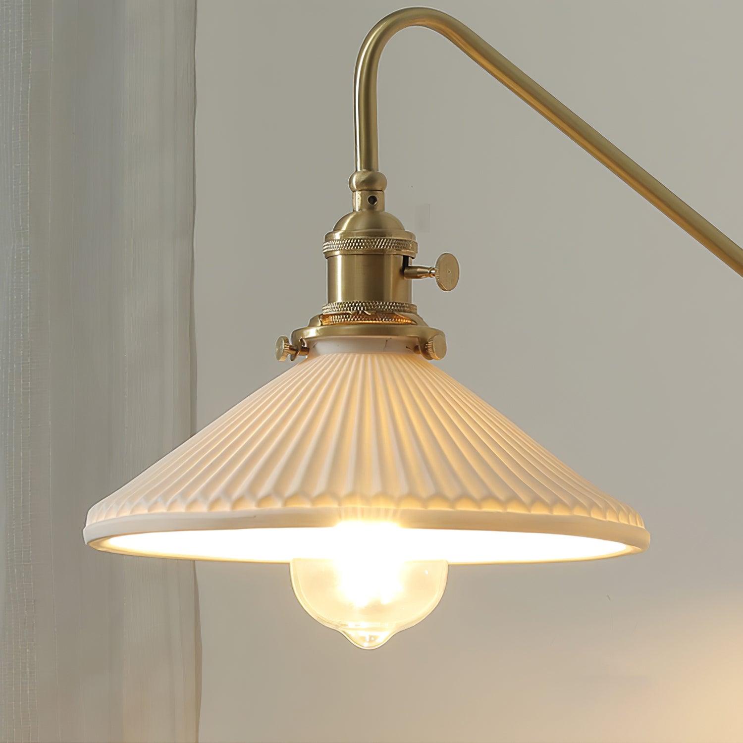 Fayel Pleated Shade Wall Lamp - Neutralighting