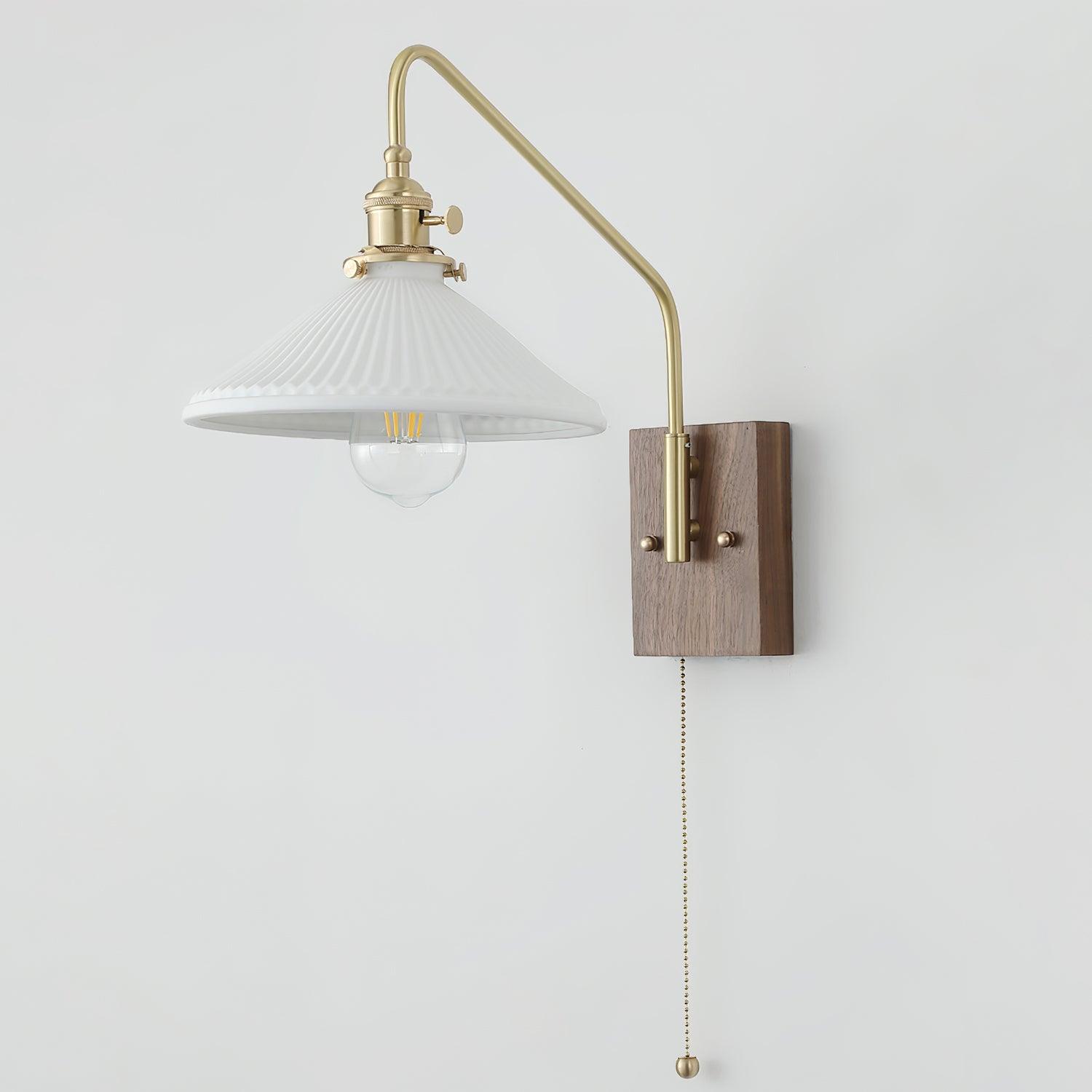 Fayel Pleated Shade Wall Lamp - Neutralighting