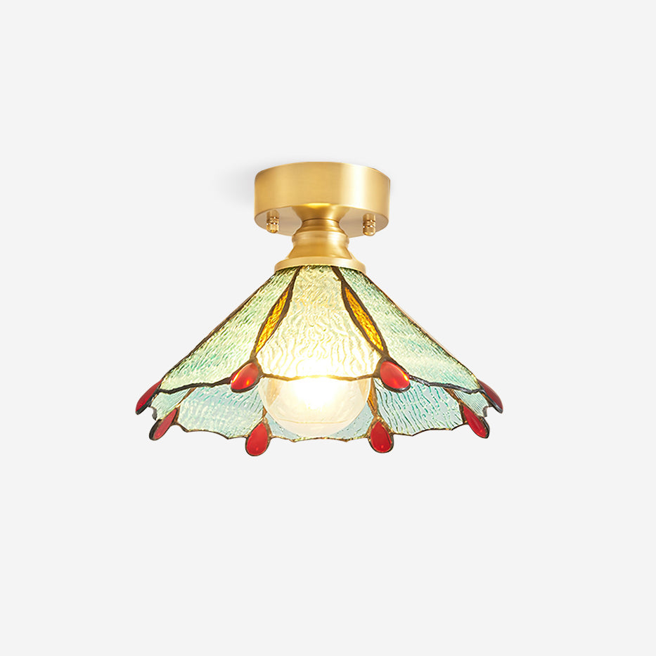 Civelle Tiffany Style Stained Glass Ceiling Light - Neutralighting