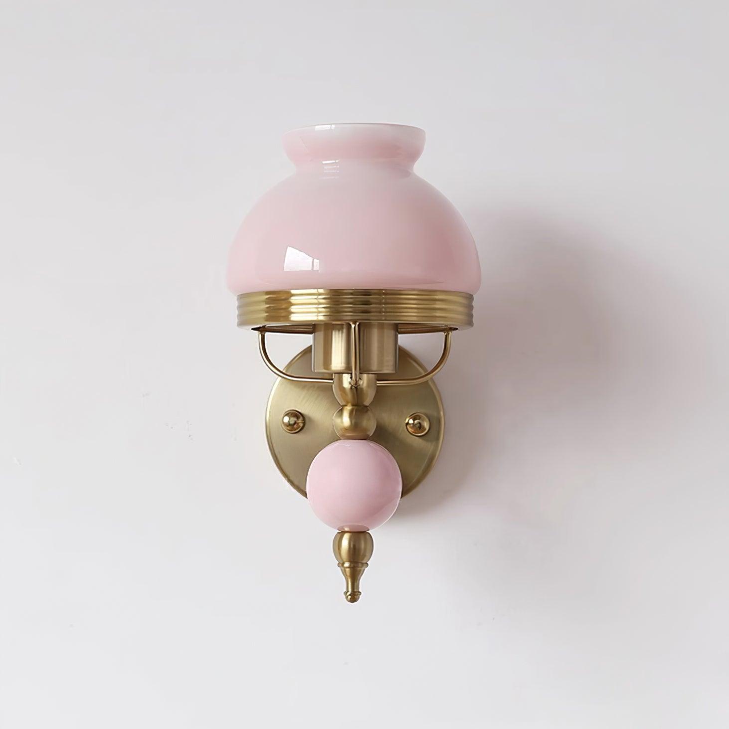 Wall Lamp Glass and Metal Light for Bedroom or Hallway Retro - Neutralighting