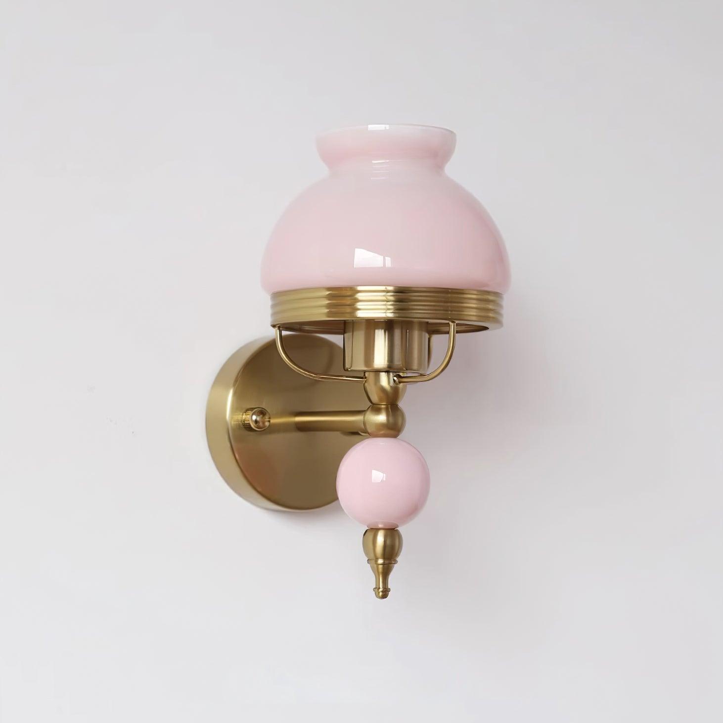 Wall Lamp Glass and Metal Light for Bedroom or Hallway Retro - Neutralighting