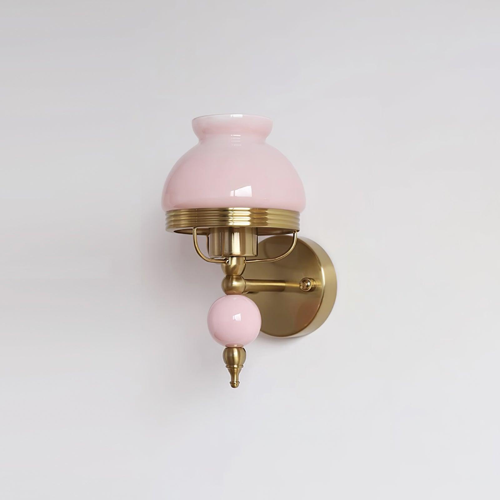 Wall Lamp Glass and Metal Light for Bedroom or Hallway Retro - Neutralighting