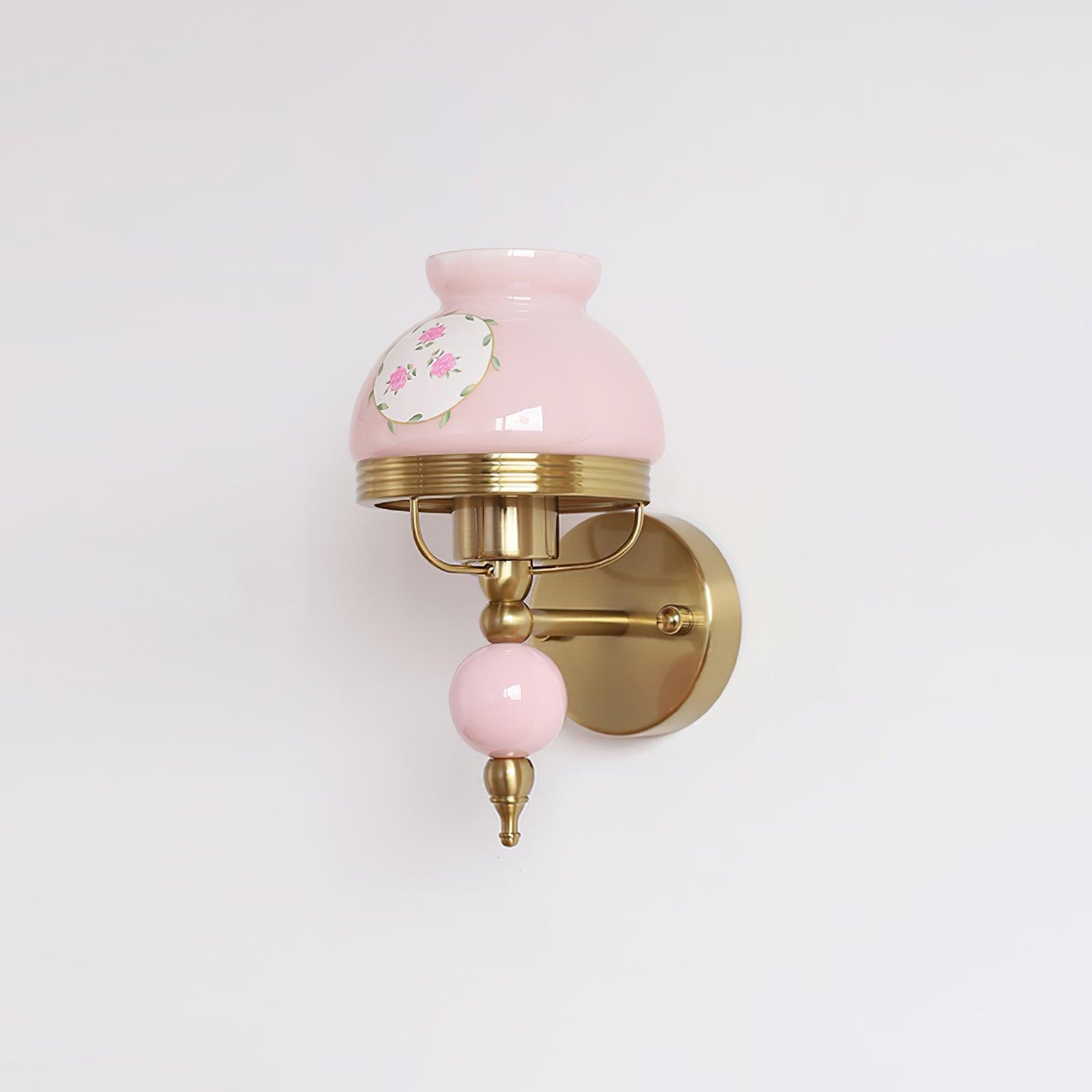 Wall Lamp Glass and Metal Light for Bedroom or Hallway Retro - Neutralighting