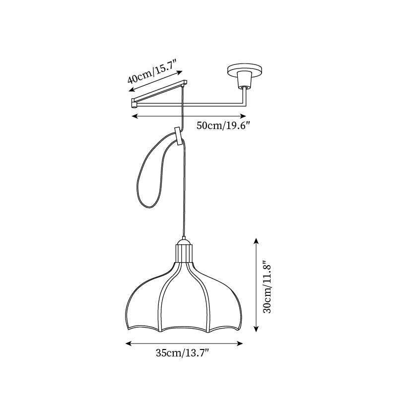 Eldin Adjustable Pendant Light - Neutralighting