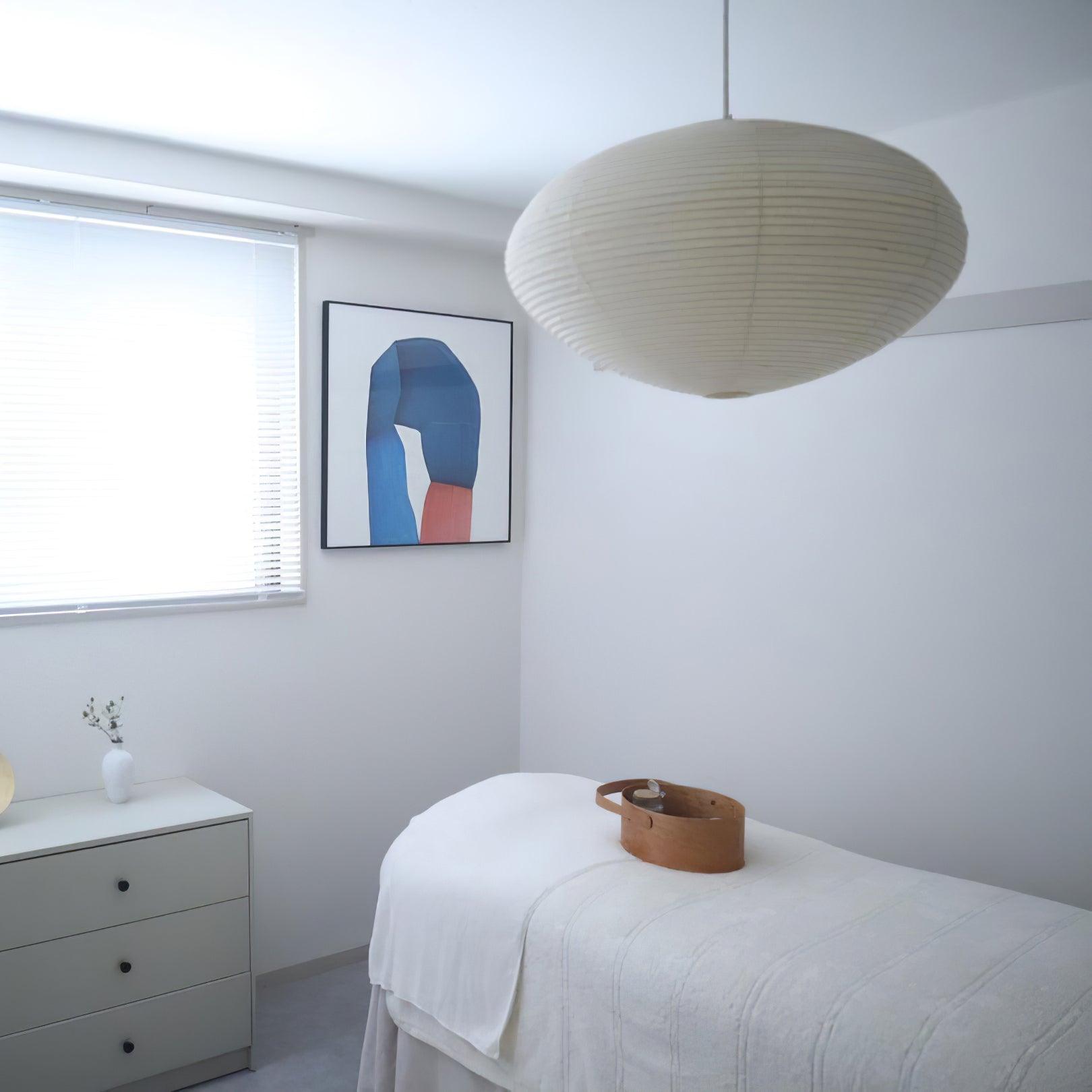 Sente Washi Paper Swag Pendant Light - Neutralighting