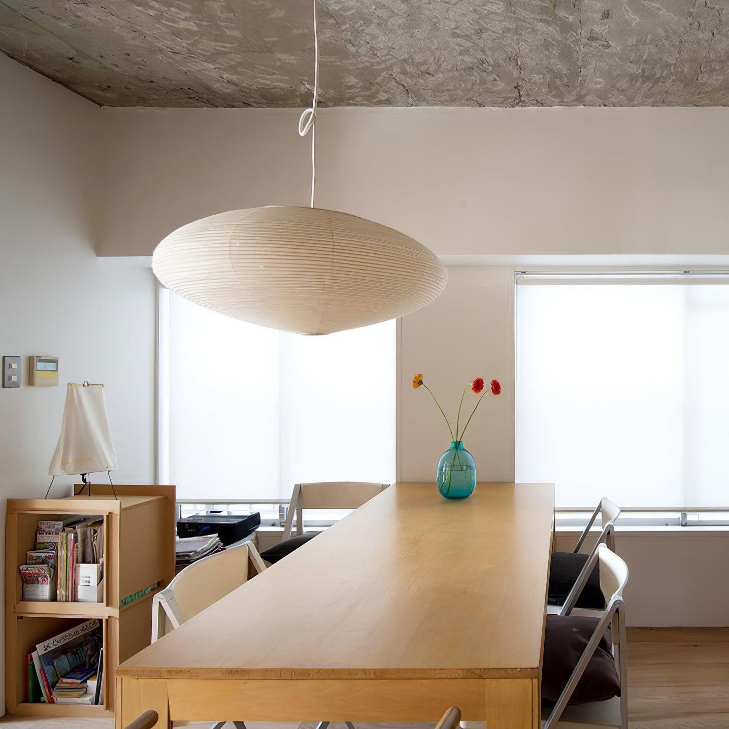 Sente Washi Paper Swag Pendant Light - Neutralighting