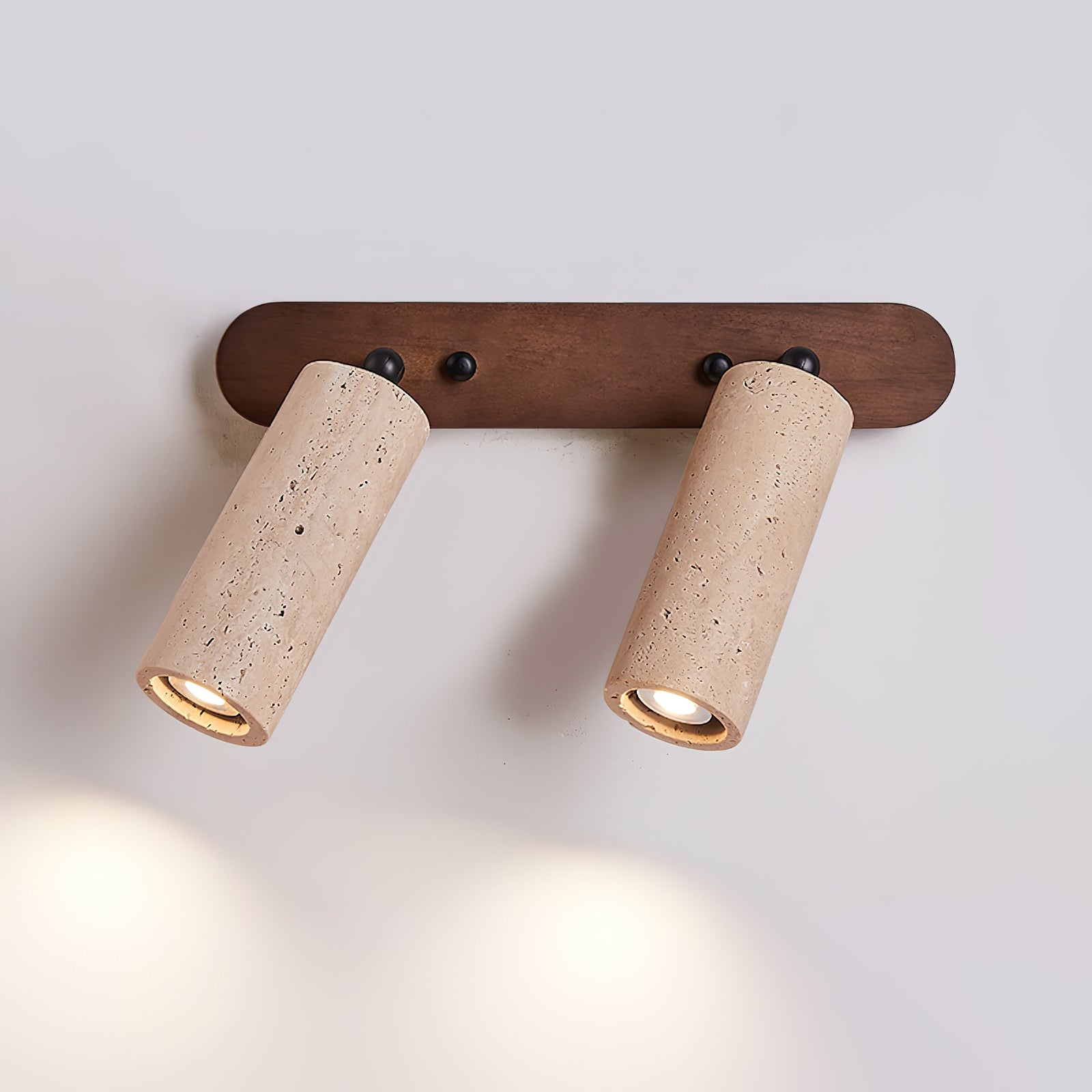 Solaro Wall Lamp Spotlight Travertine - Neutralighting