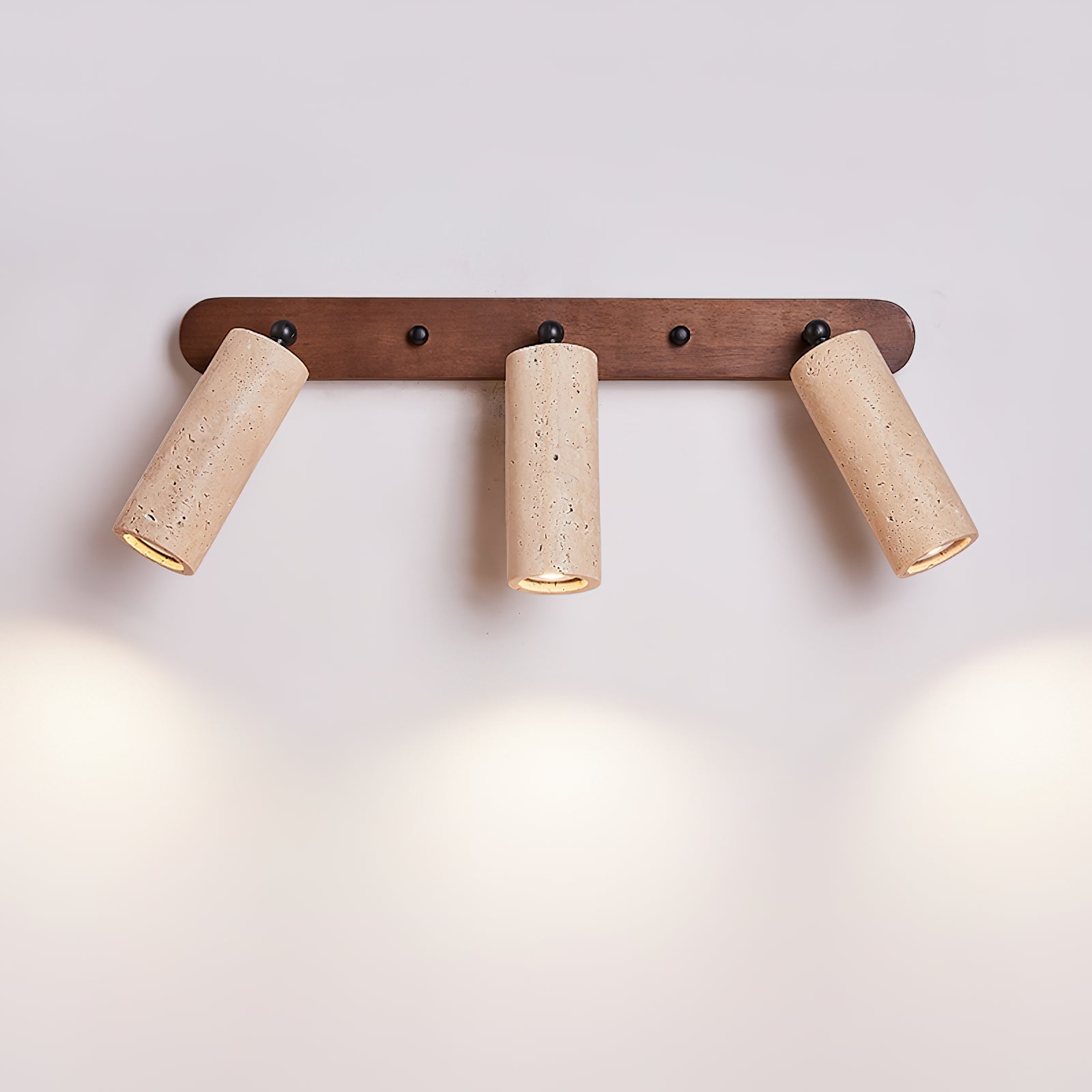 Solaro Wall Lamp Spotlight Travertine - Neutralighting