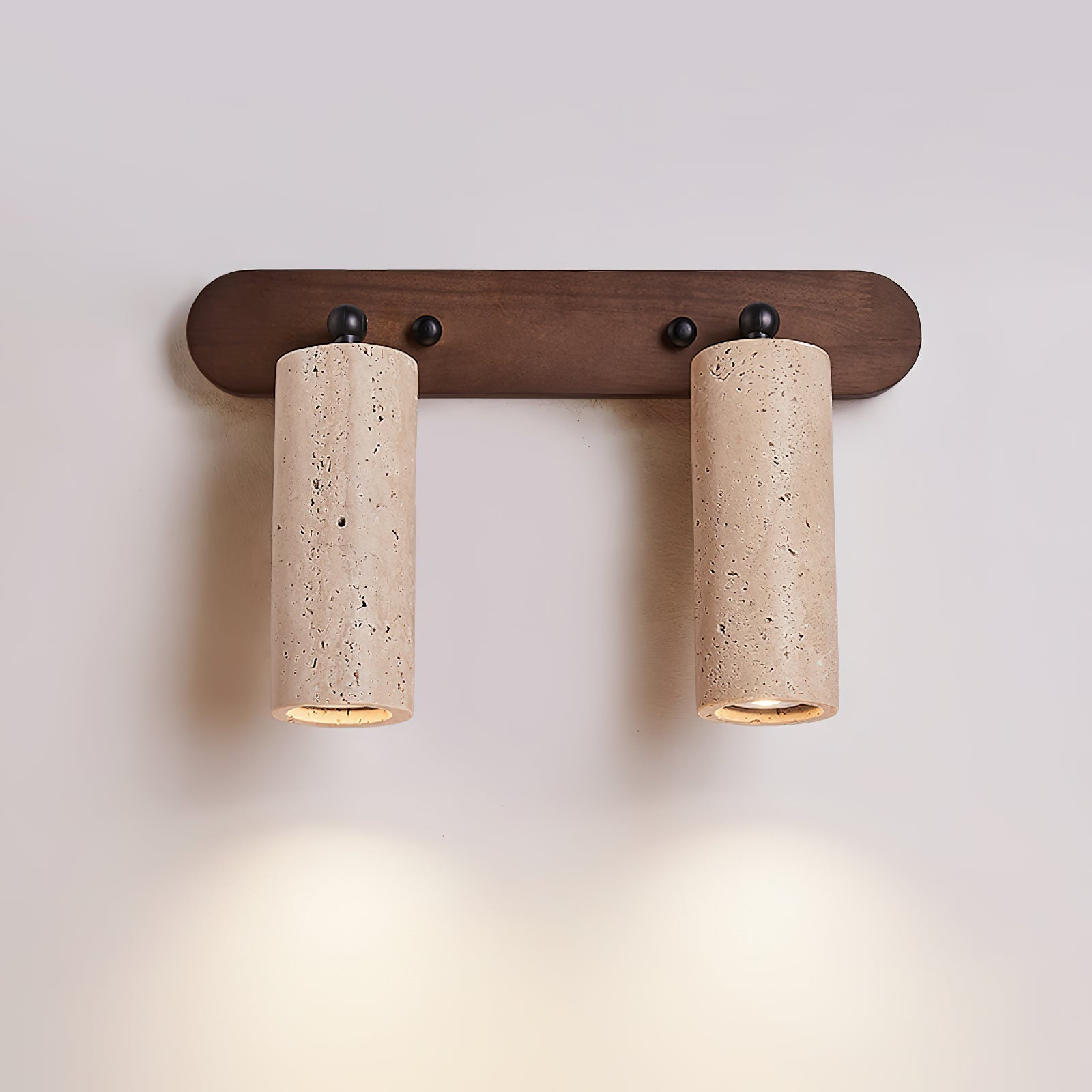 Solaro Wall Lamp Spotlight Travertine - Neutralighting
