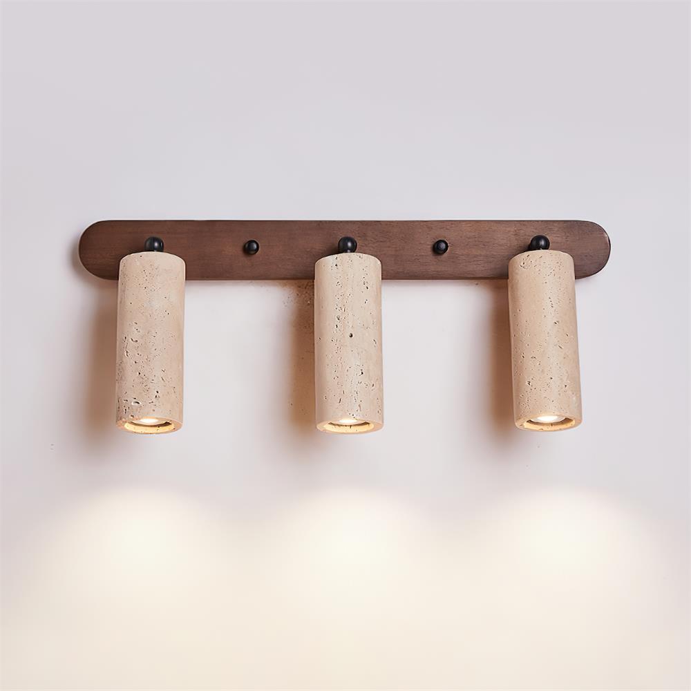 Solaro Wall Lamp Spotlight Travertine - Neutralighting