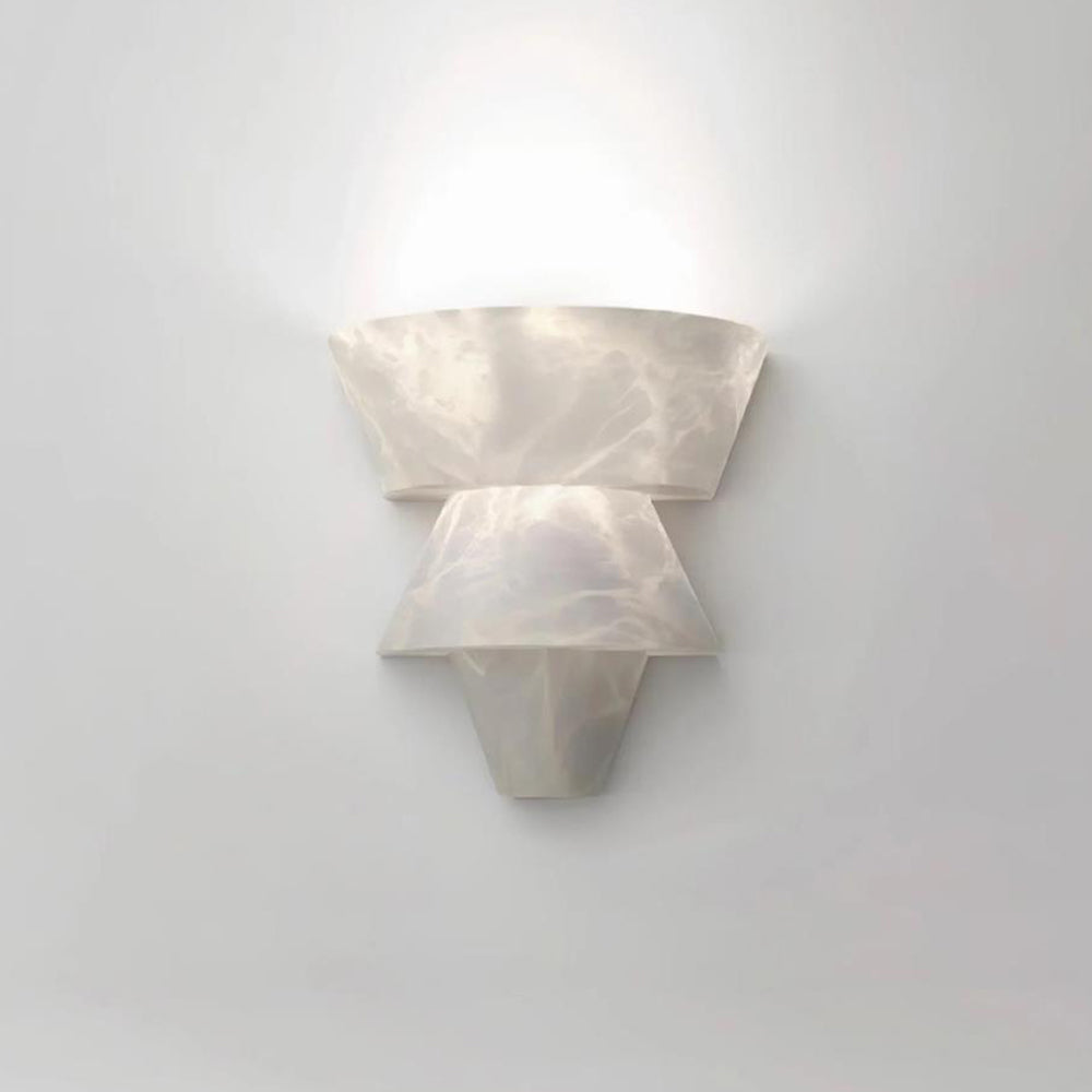 Elyon Elegant White Alabaster Wall Lamp - Neutralighting