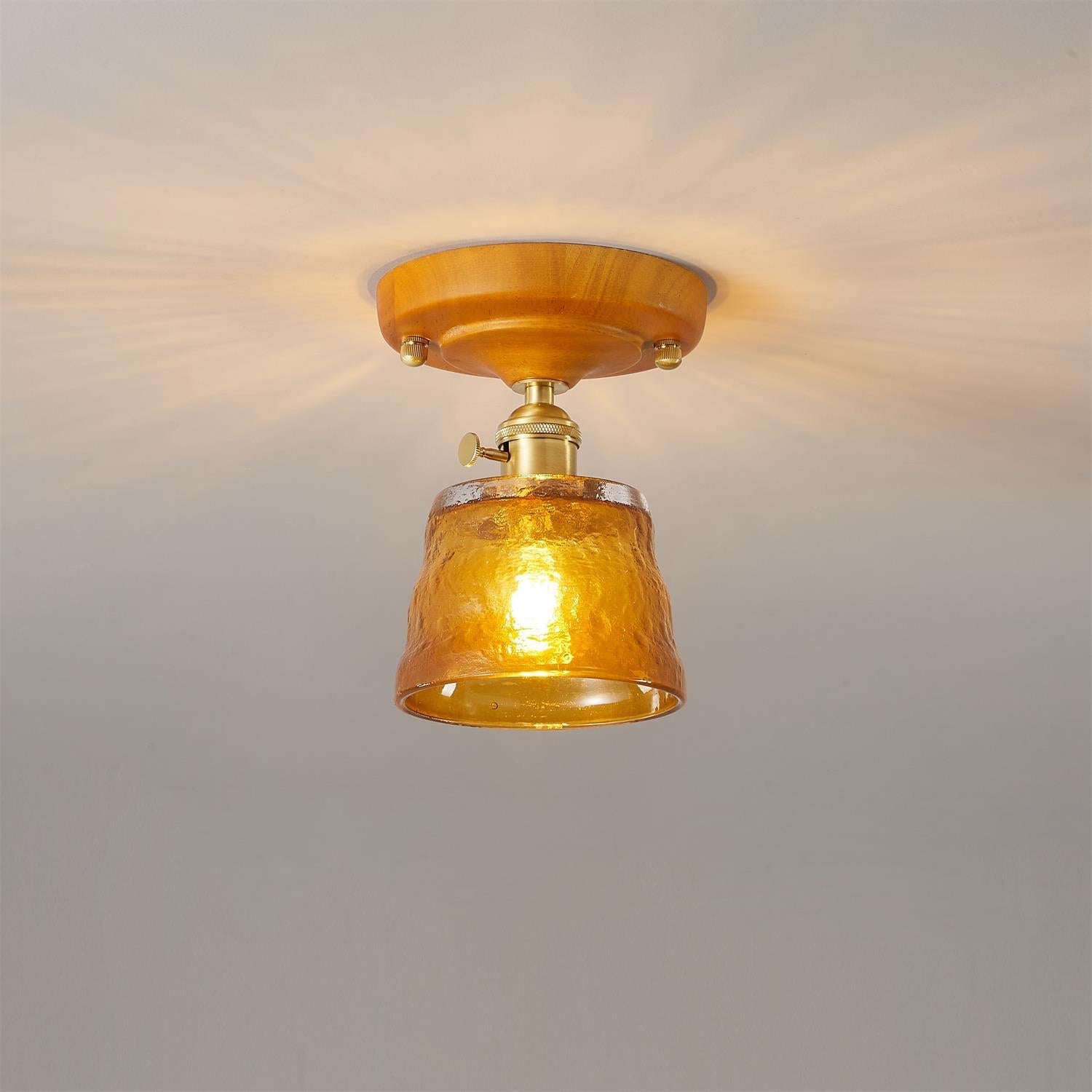 Elano Glass Ceiling Light - Neutralighting