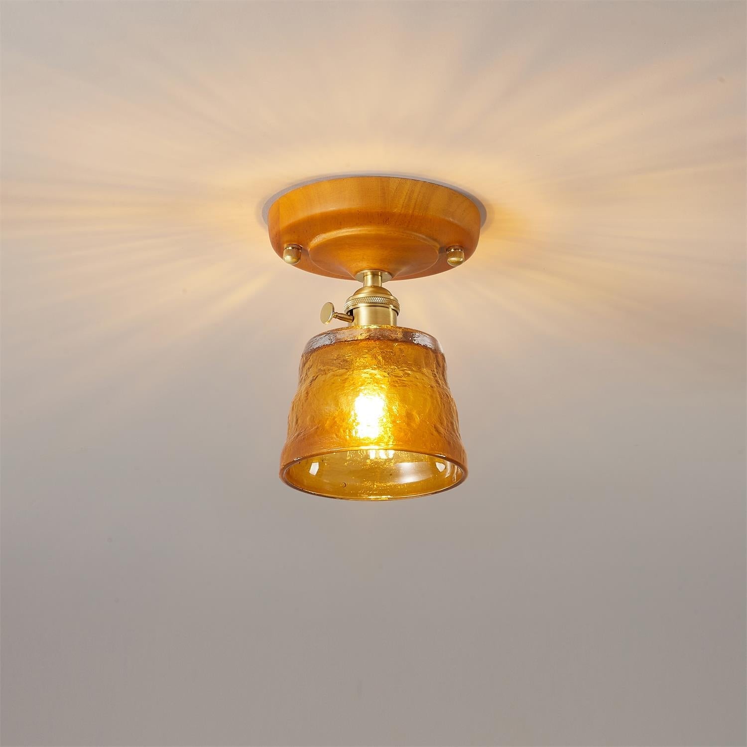 Elano Glass Ceiling Light - Neutralighting