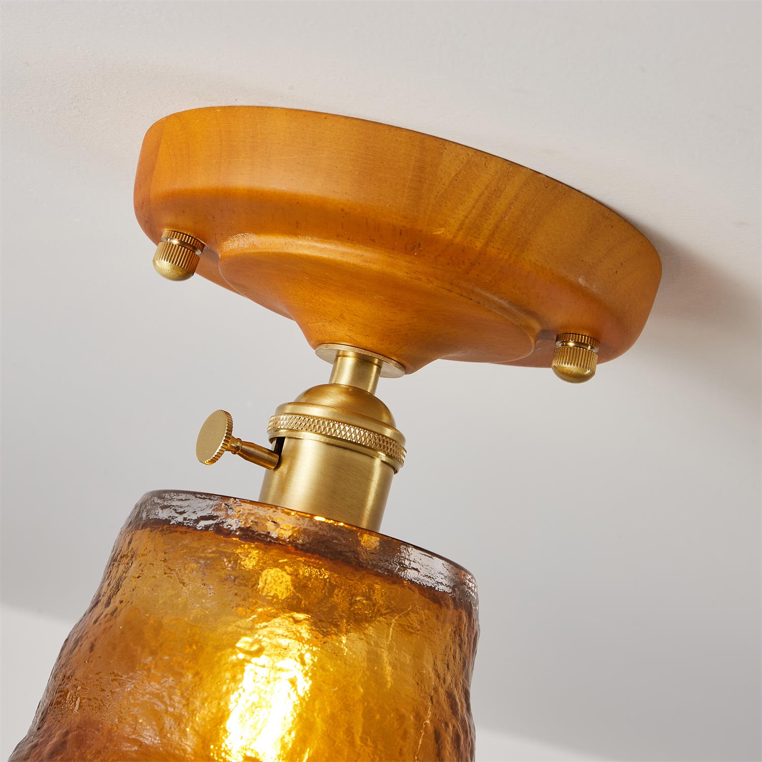 Elano Glass Ceiling Light - Neutralighting