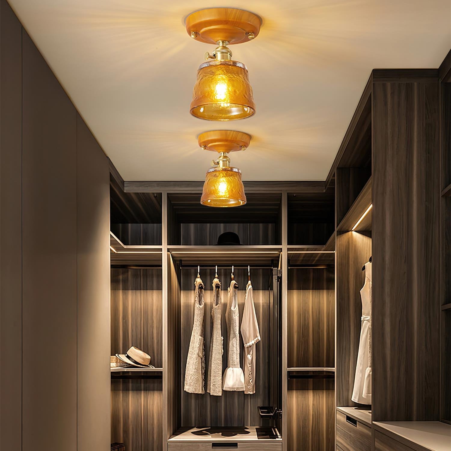 Elano Glass Ceiling Light - Neutralighting