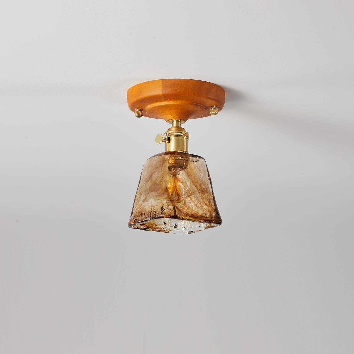 Elano Glass Ceiling Light - Neutralighting