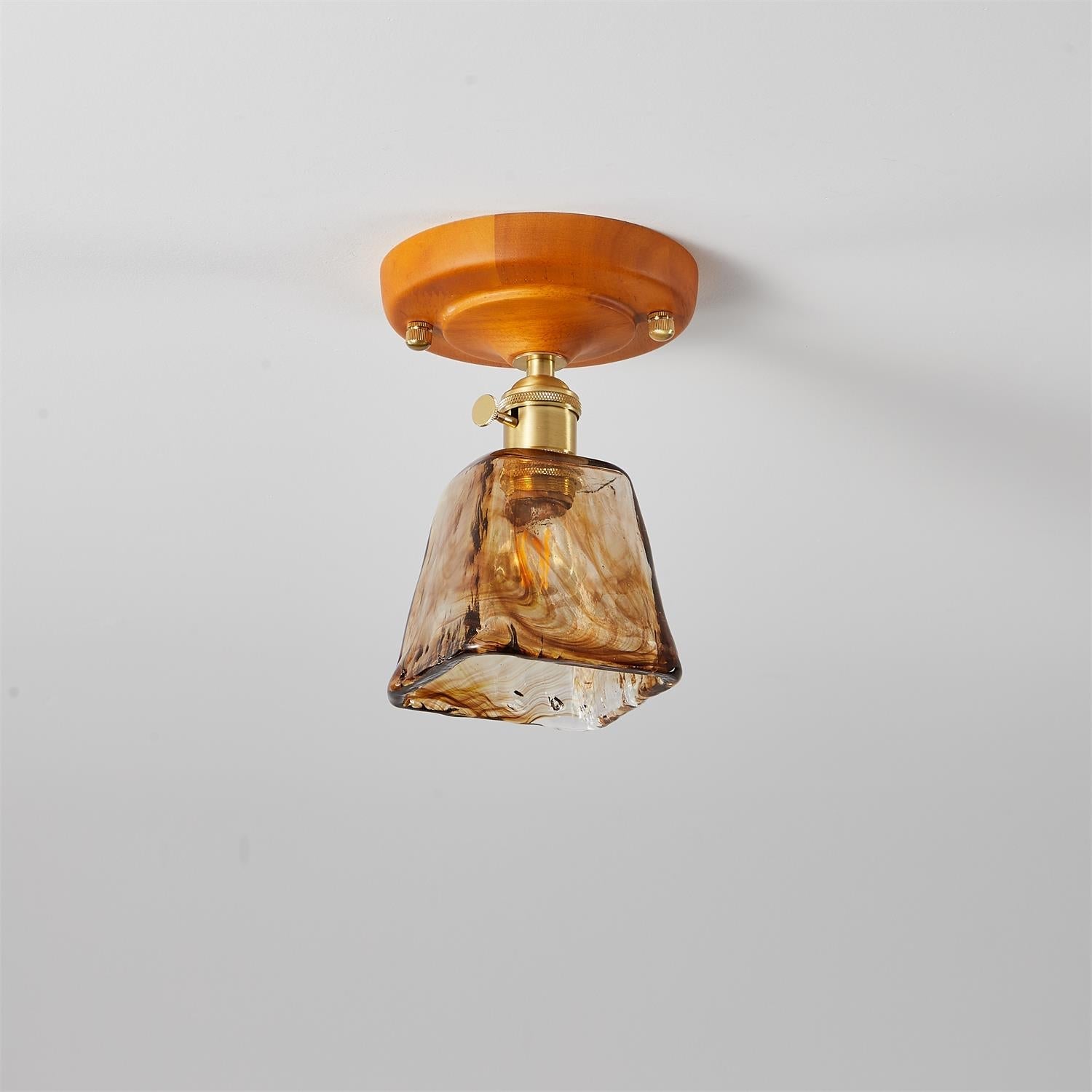 Elano Glass Ceiling Light - Neutralighting