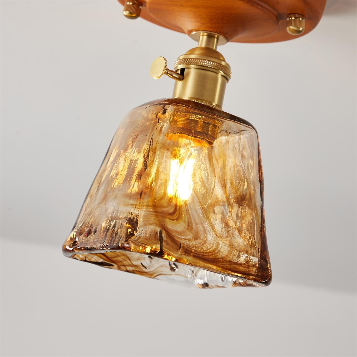 Elano Glass Ceiling Light - Neutralighting
