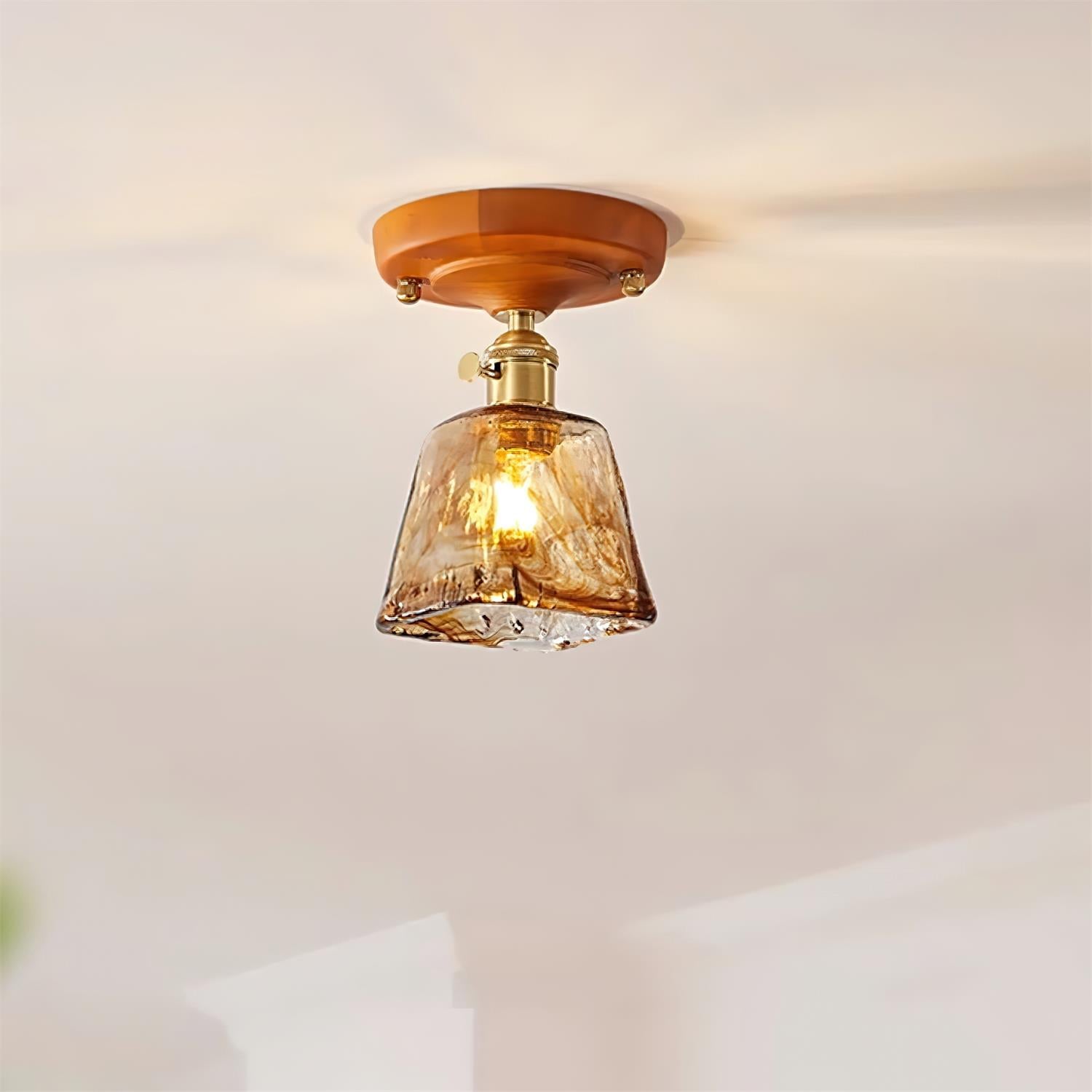 Elano Glass Ceiling Light - Neutralighting