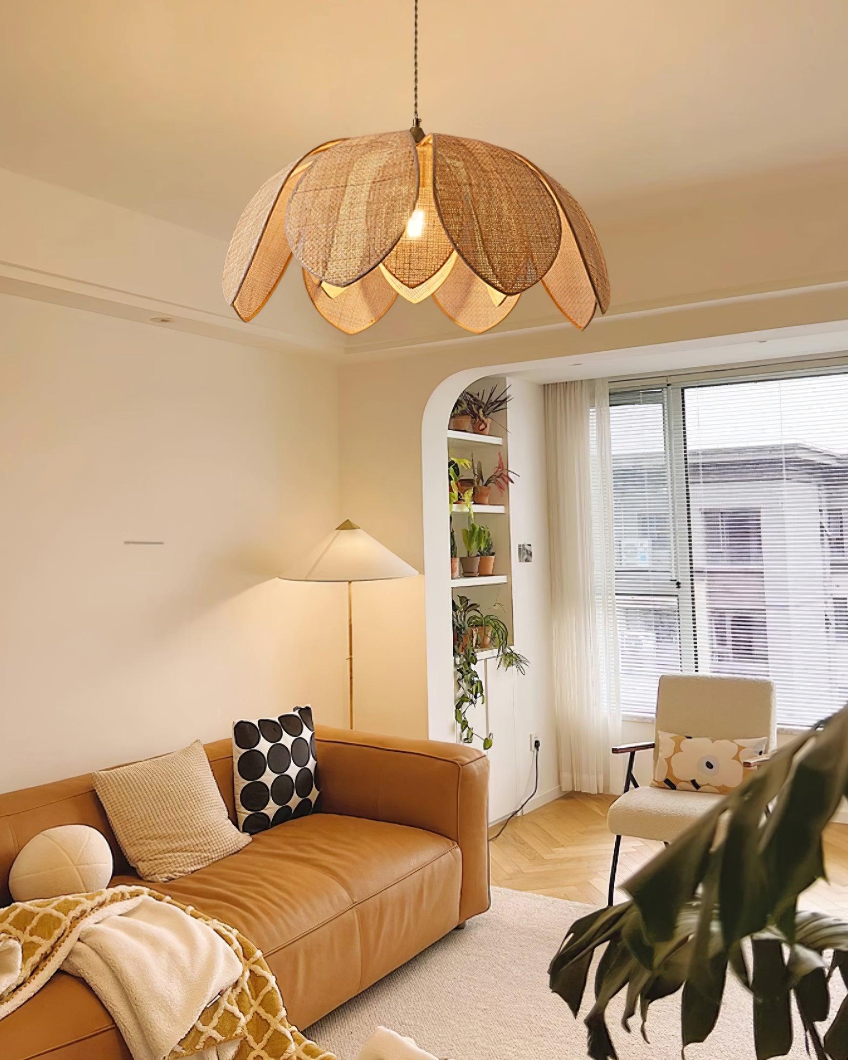 Fionel Rattan Pendant Lamp - Neutralighting
