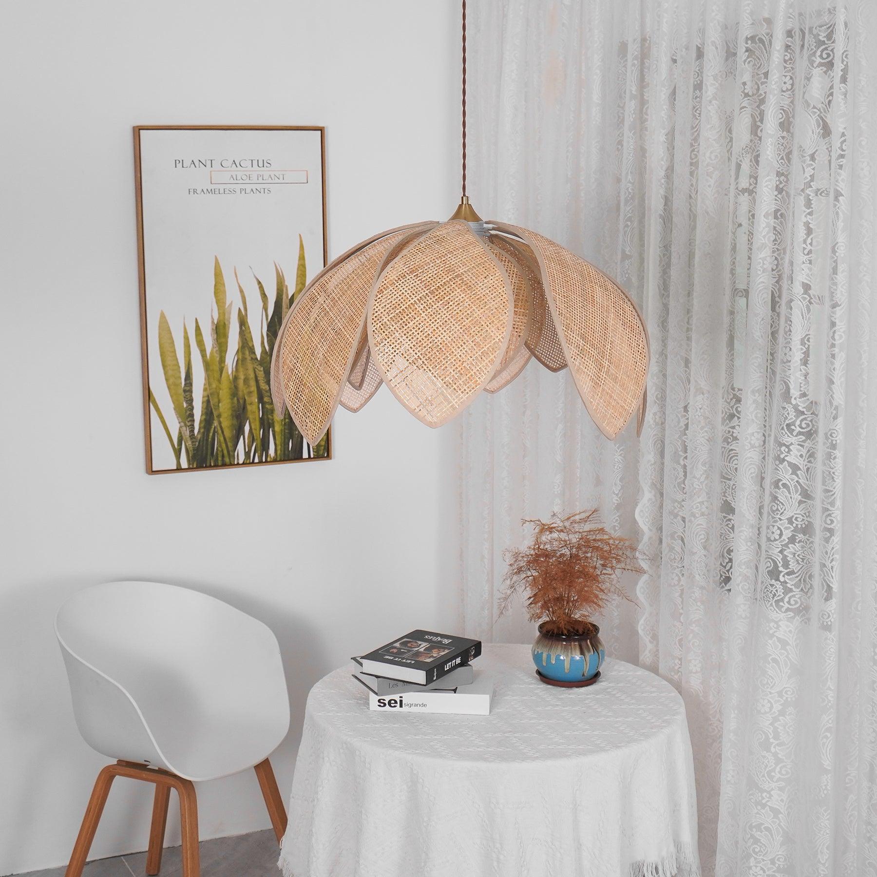 Fionel Rattan Pendant Lamp - Neutralighting